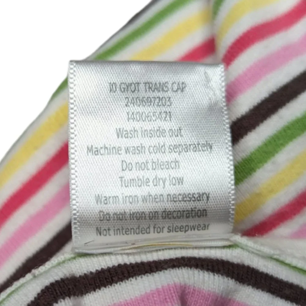 Gymboree Tea for Two Short Sleeved Striped Dress Size 6